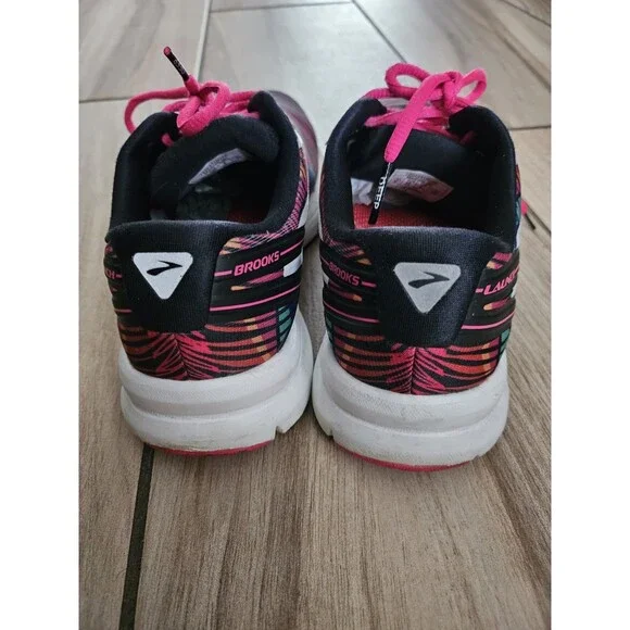 Brooks Launch 4 Women’s Size 8 Running Shoes Multicolor Pink Lace Lightweight... - Picture 5 of 11